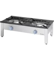 Плита газова TOP LINE (2 конфорки) 2х9 кВт, G 30 Stalgast 773013 Плита газова TOP LINE (2 конфорки) 2х9 кВт, G 30 Stalgast 773013