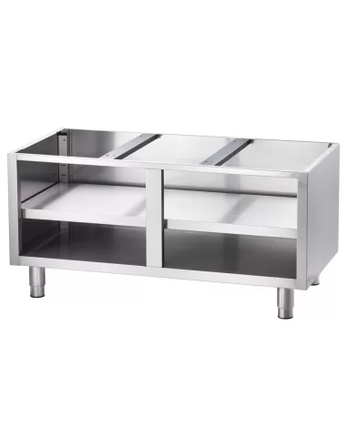 Плита настільна, газова (6 конфорок) 32,5 кВт, G 30 Stalgast 9707130 Плита настільна, газова (6 конфорок) 32,5 кВт, G 30 Stalgast 9707130