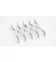 Розділювач для тіста роликовий 5 лез, двосторонній (рифлений/гладкий) н/ж Stalgast 527250