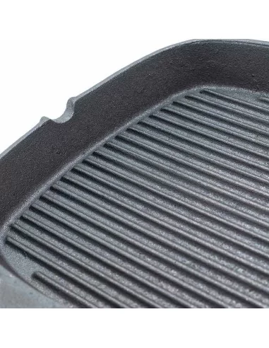 Сковорода чавунна для грилю Stalgast 240x240 мм 049003