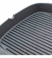 Сковорода чавунна для грилю Stalgast 240x240 мм 049003