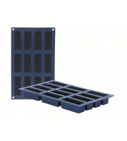 Форма силиконовая Ibili Blueberry Прямоугольники на 12 шт. 7,9х2,9х3 см 870039