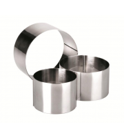 Форма круглая Ibili Clasica 10 см нержавеющая сталь 716110