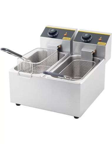 Фритюрниця електрична GREDIL (двокамерна) STALGAST 746070 Фритюрниця електрична GREDIL (двокамерна) STALGAST 746070
