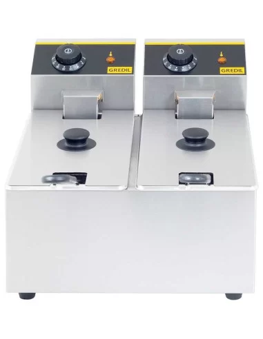 Фритюрниця електрична GREDIL (двокамерна) STALGAST 746070 Фритюрниця електрична GREDIL (двокамерна) STALGAST 746070