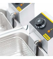 Фритюрниця електрична GREDIL (двокамерна) Stalgast 746100 Фритюрниця електрична GREDIL (двокамерна) Stalgast 746100