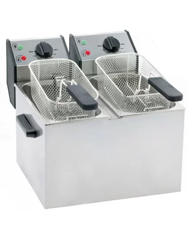 Фритюрниця електрична ROLLER GRILL (двокамерна) STALGAST 777323 Фритюрниця електрична ROLLER GRILL (двокамерна) STALGAST 777323