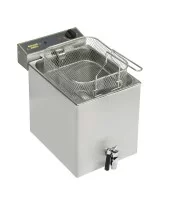 Фритюрниця електрична, настільна ROLLER GRILL (з краном, однокамерна) STALGAST 777333 Фритюрниця електрична, настільна ROLLER GRILL (з краном, однокамерна) STALGAST 777333