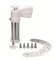 Шприц кондитерський Ibili 8 насадок, 10 дисків 769500