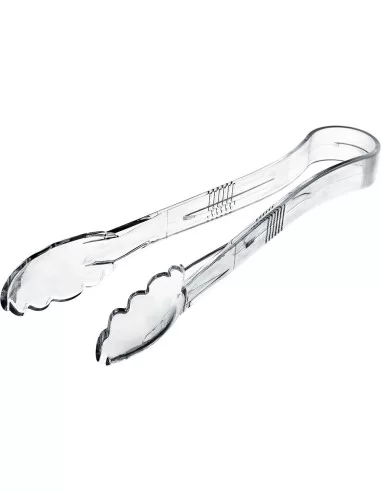 Щипці полікарбонатні довж.300 мм. прозорі