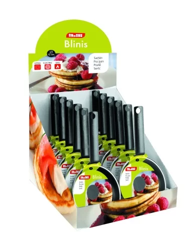 Сковорода д.12 см. теф.сталь IBL. Сковорода д.12 см. теф.сталь IBL.