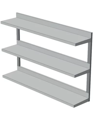 Полка 3-х уровневая, 1700х250х200