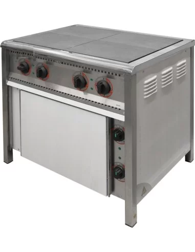 Плита електрична ПЕ-4Ш Чст, 4-х конф., з жарочною шафою АРМ-ЕКО