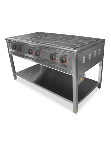 Плита електрична ПЕ-6 Нст, 6-х конф., без жарочної шафи АРМ-ЕКО