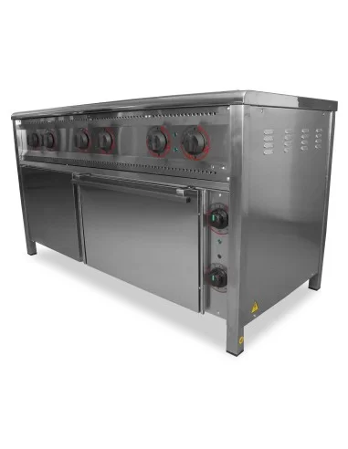 Плита електрична ПЕ-6Ш Нст ЕЛІТ, 6-х конф., з жарочною шафою АРМ-ЕКО Плита електрична ПЕ-6Ш Нст ЕЛІТ, 6-х конф., з жарочною шафою АРМ-ЕКО