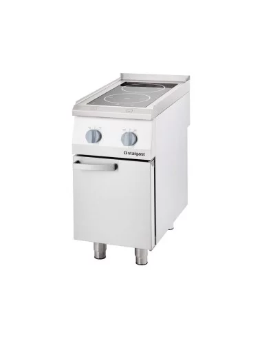 Плита індукційна, електрична (2 конфорки) 7,5 кВт напольна Stalgast 9705100 Плита індукційна, електрична (2 конфорки) 7,5 кВт напольна Stalgast 9705100