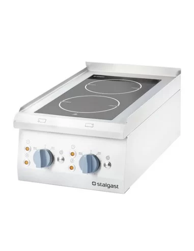 Плита індукційна, електрична (2 конфорки) 7 кВт на відкритій базі Stalgast 979510 Плита індукційна, електрична (2 конфорки) 7 кВт на відкритій базі Stalgast 979510
