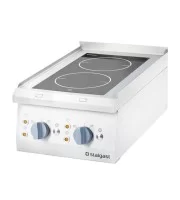 Плита індукційна, електрична (2 конфорки) 7 кВт на відкритій базі Stalgast 979510 Плита індукційна, електрична (2 конфорки) 7 кВт на відкритій базі Stalgast 979510