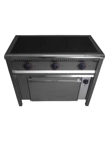 Плита електрична ПЕ-3Ш Економ, 3-х конф., з жарочною шафою АРМ-ЕКО