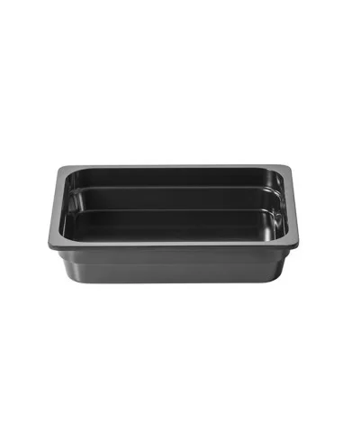 Гастроємність із меламіну Alar 1/2 32,5x26,5x6,5 см, чорний CT10