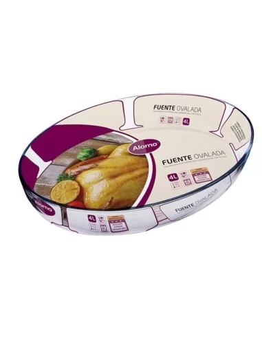 Форма овальна Alorno 39х27 см скло CG