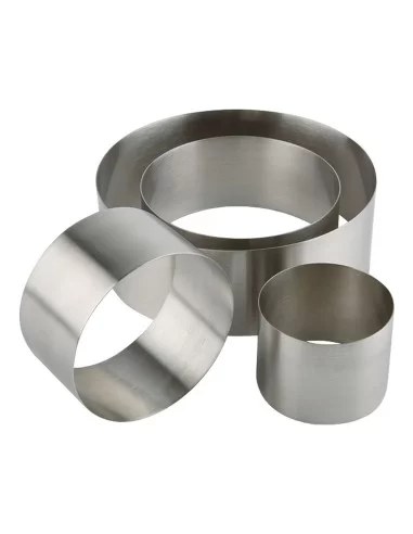 Кільце для салату та кондитерки 100х45 мм н/ж Stalgast 528035 Кільце для салату та кондитерки 100х45 мм н/ж Stalgast 528035