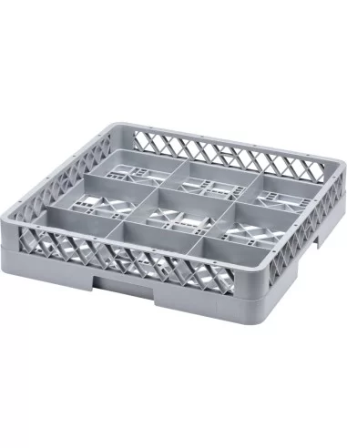 Кошик для склянок (9 відділів) 500х500х104 мм пластик Stalgast 810900