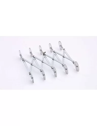 Розділювач для тіста роликовий 5 лез, двосторонній (рифлений/гладкий) н/ж Stalgast 527250