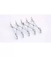 Розділювач для тіста роликовий 5 лез, двосторонній (рифлений/гладкий) н/ж Stalgast 527250