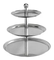 Стійка для фруктів (3-х рівнева) 500 мм н/ж Stalgast 544032