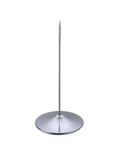 Тримач-голка для чеків з нерж.сталі d-80 мм, h-150 мм Stalgast 398100 Тримач-голка для чеків з нерж.сталі d-80 мм, h-150 мм Stalgast 398100