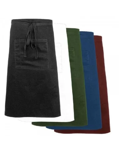 Фартух чорний з кишенею міді Stalgast 634021