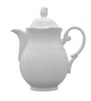 Кофейник фарфоровый Lubiana Afrodyta 1 л белый 2676