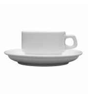 Блюдце кругле Lubiana Kashub Hel 120 мм біле 0613 Блюдце кругле Lubiana Kashub Hel 120 мм біле 0613