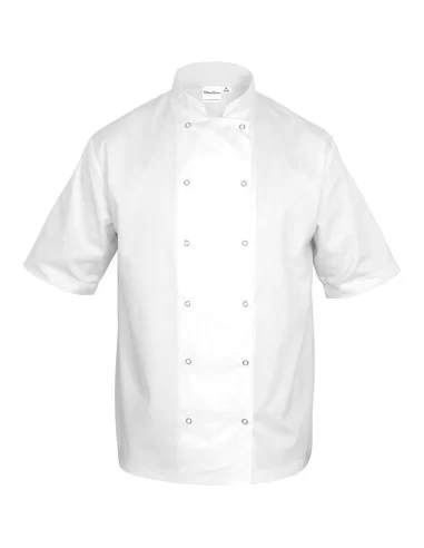 Блузка кухарська з коротким рукавом, унісекс, біла, XL Stalgast 634075