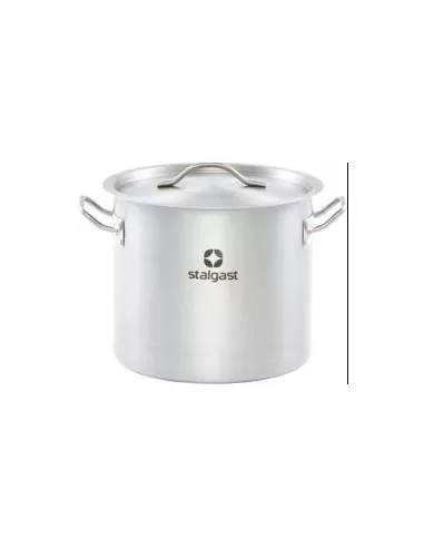 Каструля висока з кришкою Stalgast 28 см, 15,4 л н/ж (011285)