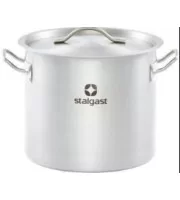 Каструля висока з кришкою Stalgast 28 см, 15,4 л н/ж (011285)