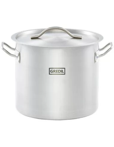 Каструля висока з кришкою Stalgast 36 см, 36,6 л н/ж (011365)