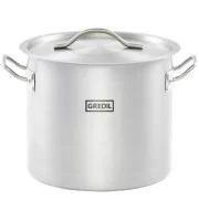 Каструля висока з кришкою Stalgast 50,3 л н/ж (011405)