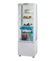 Вітрина холодильна зі скляними дверцятами (біла) 235 л Stalgast 852230