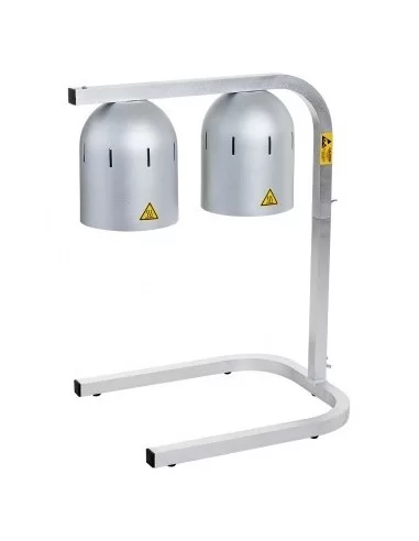 Нагрівальна лампа для їжі (2 лампи) 0,5 кВт, 230 В, Stalgast 692500