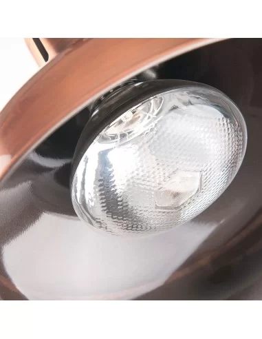 Підвісна нагрівальна лампа для їжі (мідна) 290 мм, 0,25 кВт, 230 В, Stalgast 692612