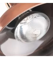 Підвісна нагрівальна лампа для їжі (мідна) 290 мм, 0,25 кВт, 230 В, Stalgast 692612