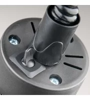 Підвісна нагрівальна лампа для їжі (чорна) 290 мм, 0,25 кВт, 230 В, Stalgast 692611