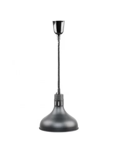 Підвісна нагрівальна лампа для їжі (чорна) 290 мм, 0,25 кВт, 230 В, Stalgast 692611