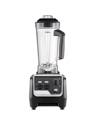 Блендер стаціонарний Stalgast 2 л з регулюванням швидкості та часу 484419