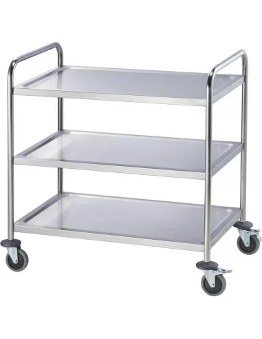 Візок для сервірування Gredil 3 полиці, нержавіюча сталь 661033