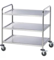 Візок для сервірування Gredil 3 полиці, нержавіюча сталь 661033