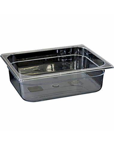 Гастроємність Stalgast GN 1/2 h 100 мм полікарбонат чорна 142100