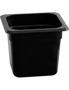 Гастроємність Stalgast GN 1/6 h 150 мм полікарбонат чорна 156150